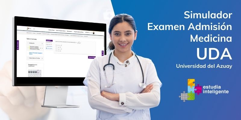 Simulador Examen de Admisión Medicina UDA | Estudia Virtual